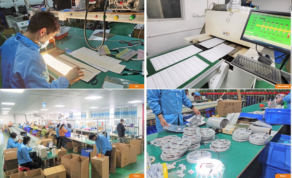 Guoye Optoelectronics controls the quality of LED light strips